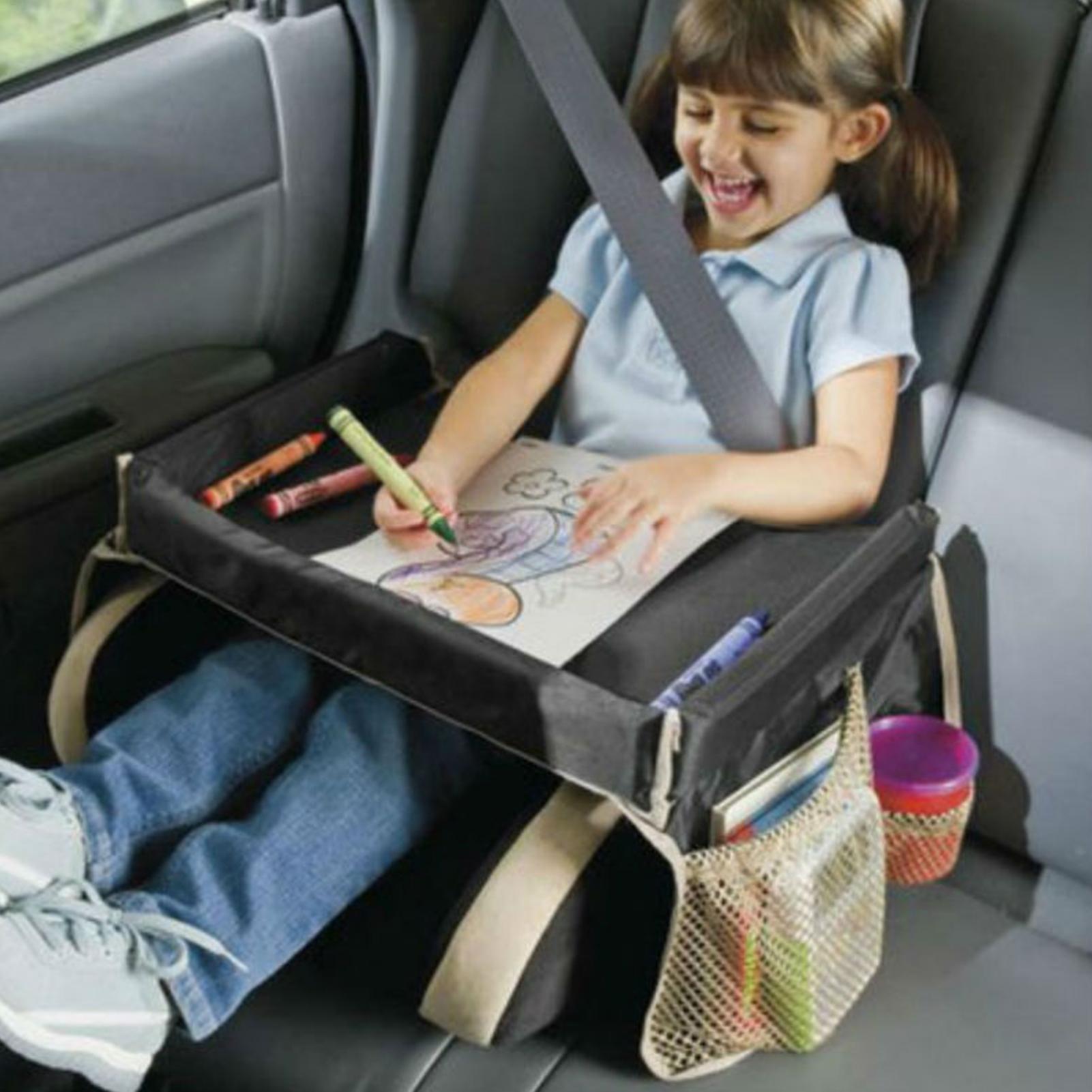 Desk Setup Organizer - Bandeja de Carro para Crianças, Bandeja