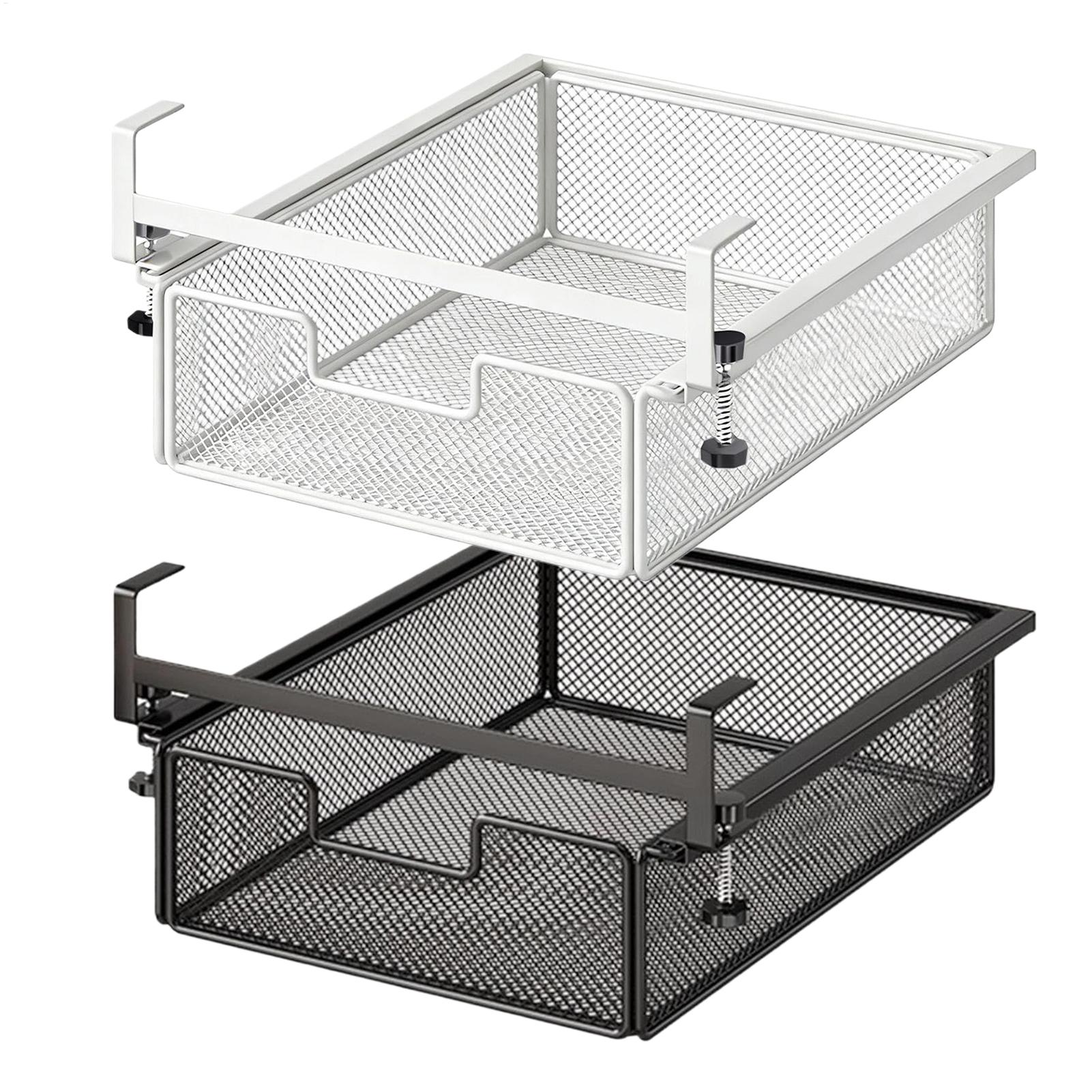 Desk Setup Organizer - Gaveta Deslizante para Debaixo da Mesa,