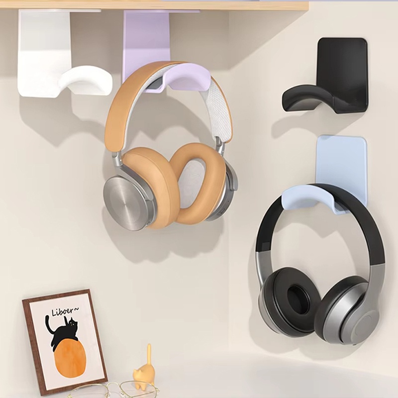 Headphone Hook Under - Suporte universal de plástico para fones