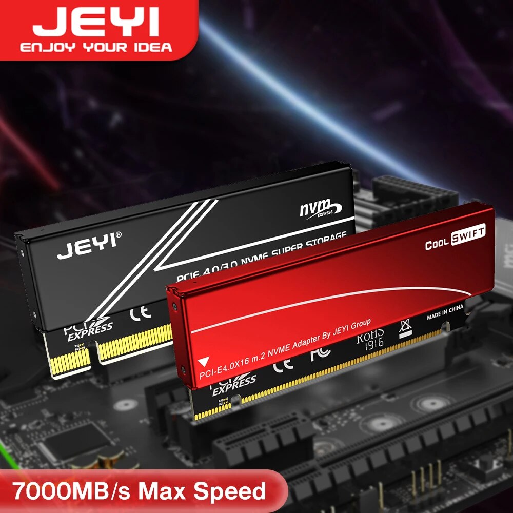 Samsung Ssd 990 Pro - Adaptador JEYI M.2 NVME para PCIE