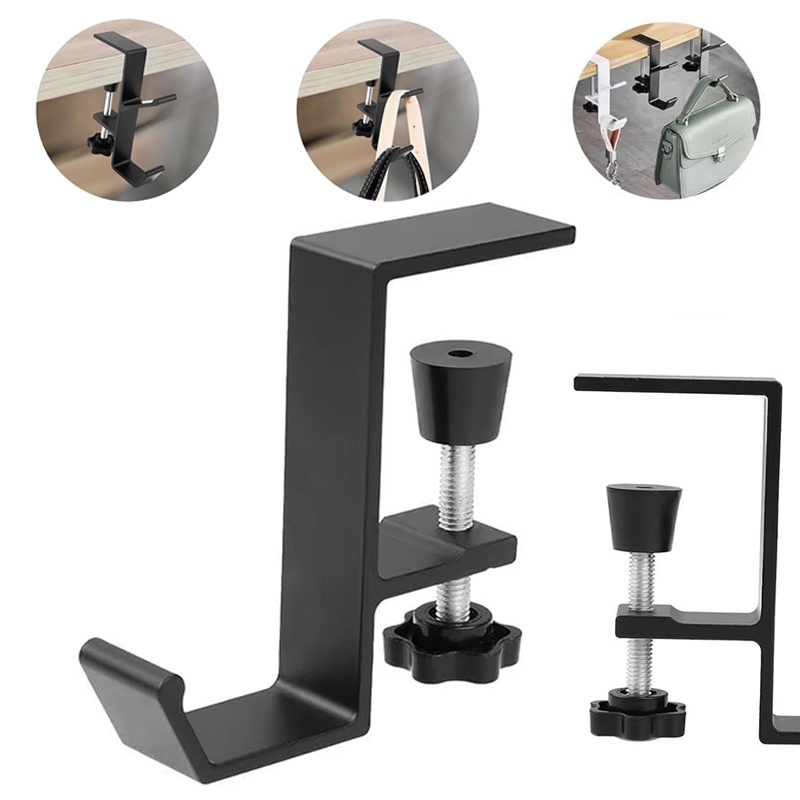 Headphone Hook Under - Gancho de Mesa Multifuncional Sem Furos