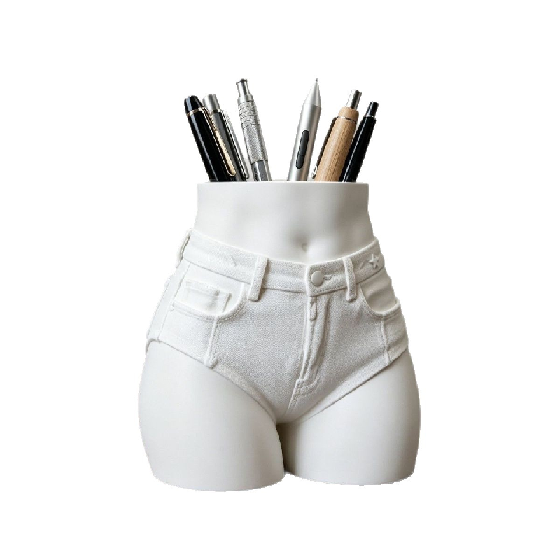 Desk Setup Organizer - Porta-canetas Divertido em Formato de Bumbum