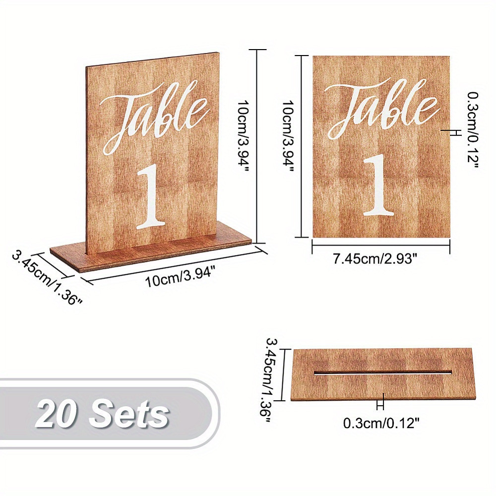 20 peças de elegantes placas d - Desk Setup Design avaliação e preço