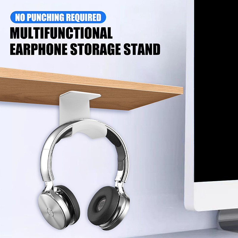 Suporte Universal para Fones d - Headphone Hook Under avaliação e preço