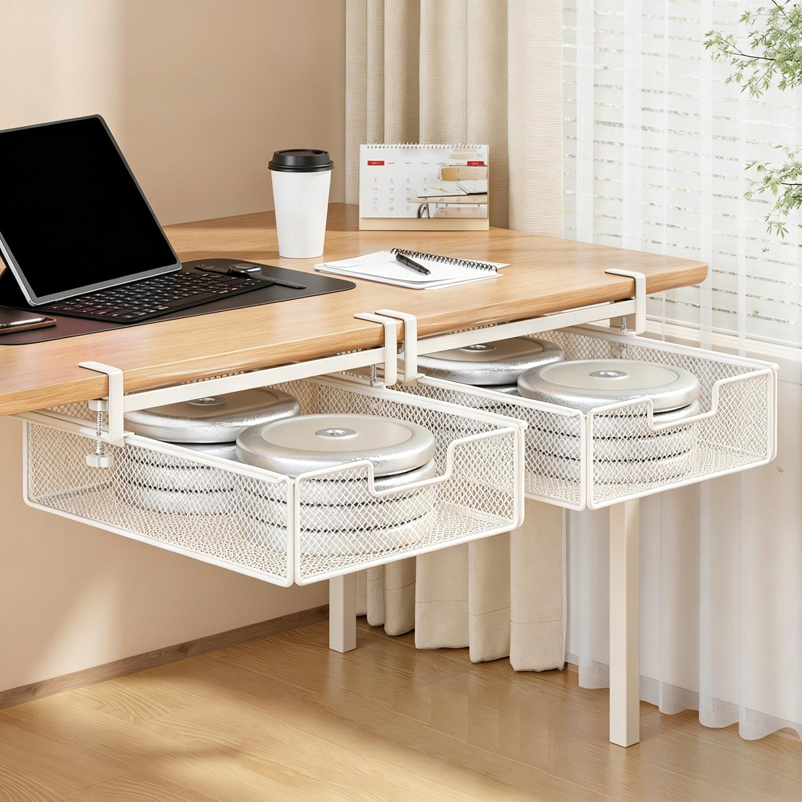 Gaveta Deslizante para Debaixo - Desk Setup Organizer avaliação e preço