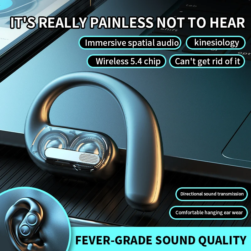 Fones de ouvido sem fio blueto - Headphone Hook Under avaliação e preço