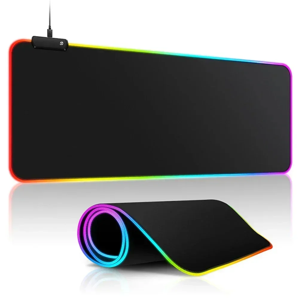 RGB LED Backlight Desk Mat Set - Desk Setup Artist avaliação e preço