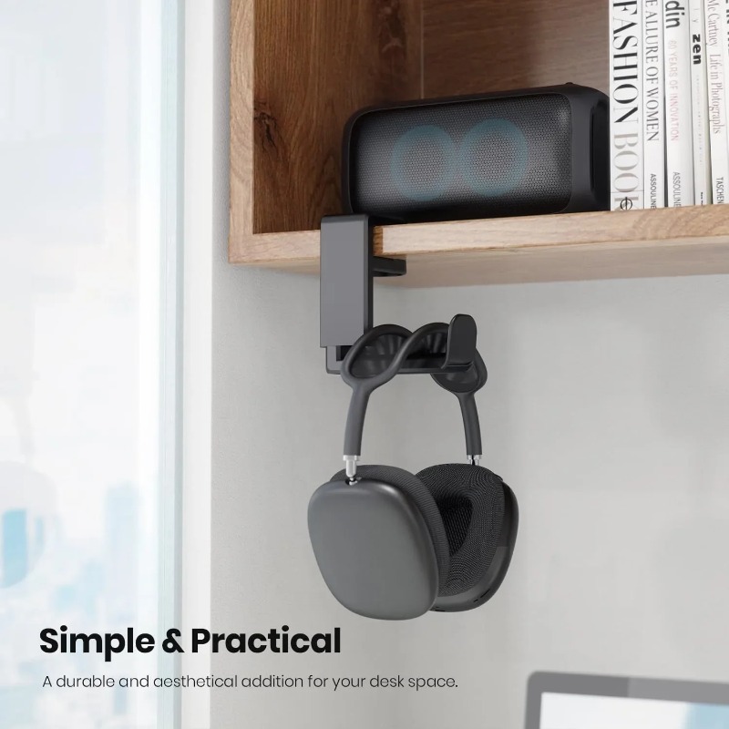 Suporte de Fone de Ouvido com  - Desk Setup Organizer avaliação e preço