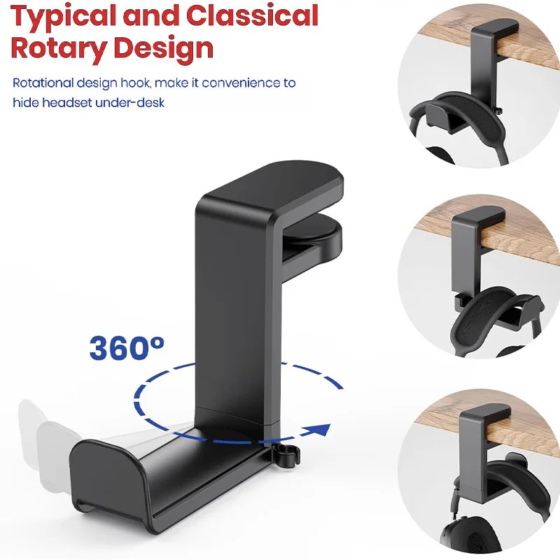 Suporte de Fone de Ouvido com  - Desk Setup Organizer avaliação e preço
