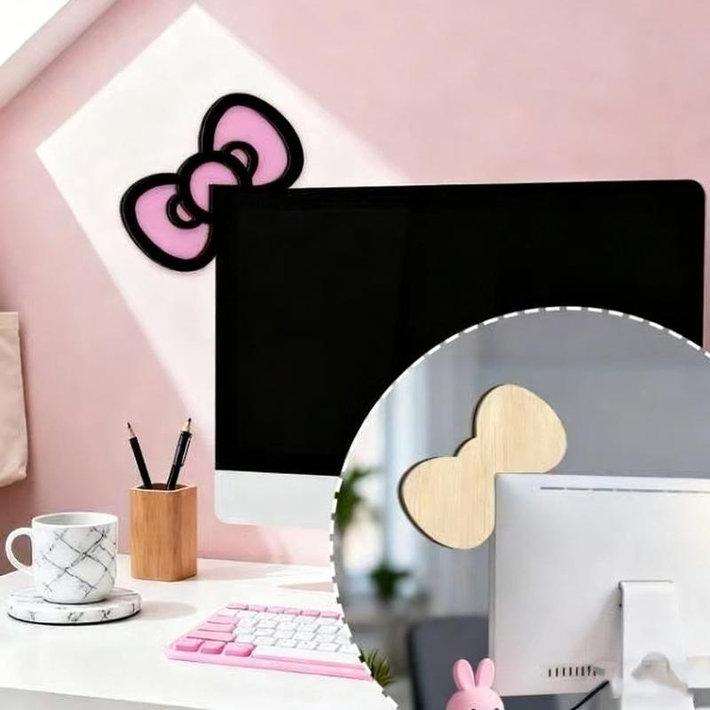 Novo Laço de Madeira 1/2 Peças - Desk Setup Design avaliação e preço