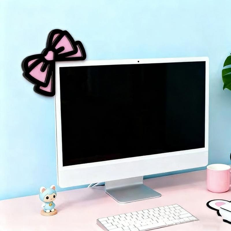Novo Laço de Madeira 1/2 Peças - Desk Setup Design avaliação e preço