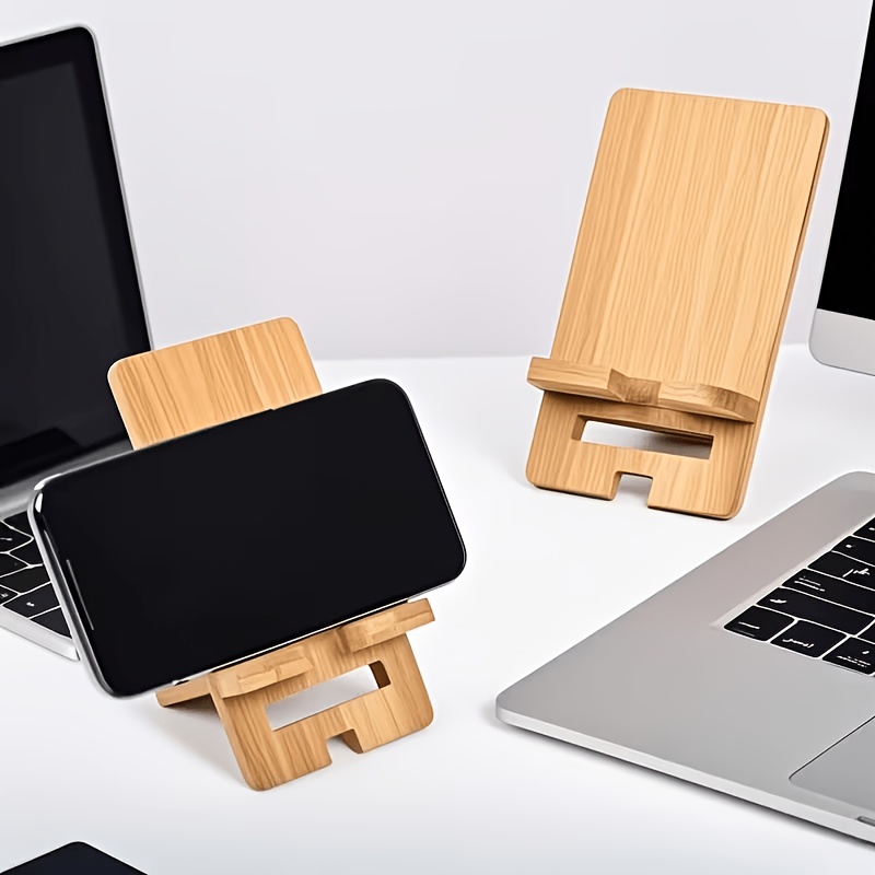 Suporte de Telefone de Madeira - Desk Setup Kit avaliação e preço