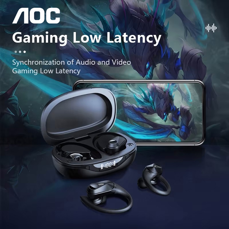Fone de Ouvido Esportivo AOC S - Headphone Hook Under avaliação e preço