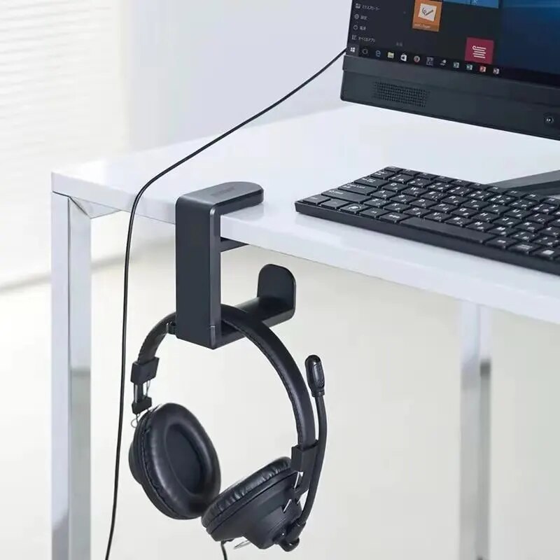 Suporte Universal para Fones d - Headphone Hook Under avaliação e preço