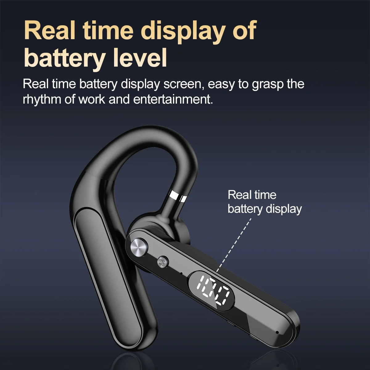 Fones de ouvido sem fio blueto - Headphone Hook Under avaliação e preço