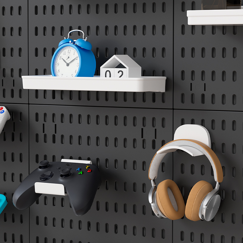 Gaming Gear Pegboard: montado  - Desk Setup Kit avaliação e preço