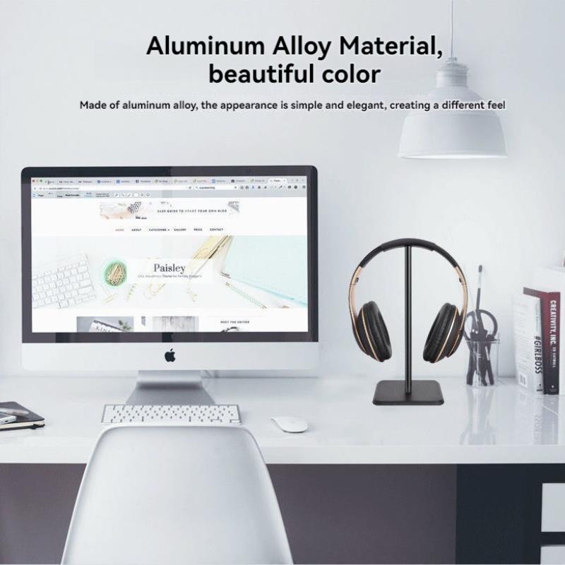 Suporte Universal de Plástico  - Headphone Hook Under avaliação e preço